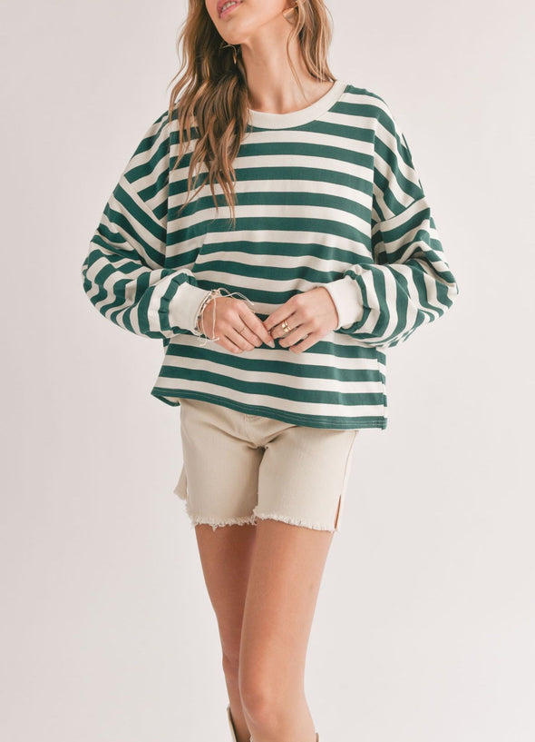 Growth Striped Pullover