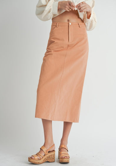 Tea Time Twill Skirt