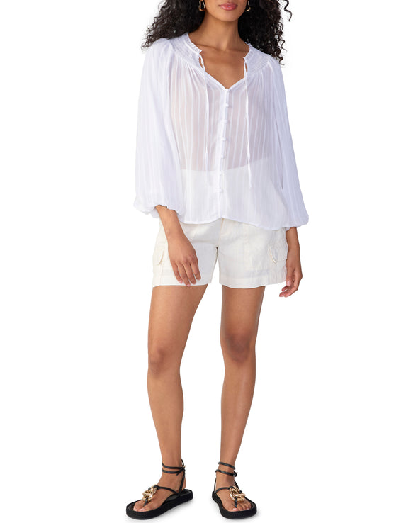 Breezy Smock Neck Top