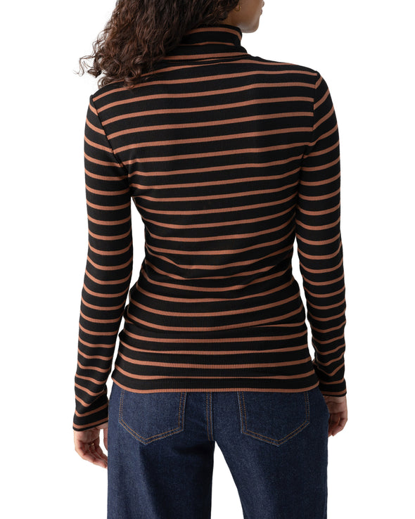 Essential Striped Turtleneck