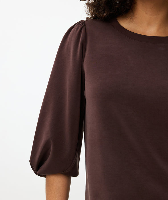 Twisted Sleeve Modal Sweatshirt