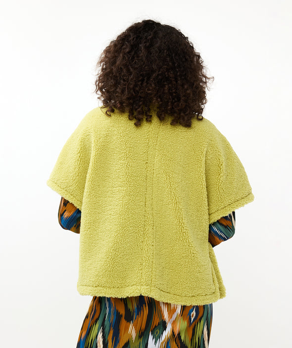 Matcha Teddy Poncho