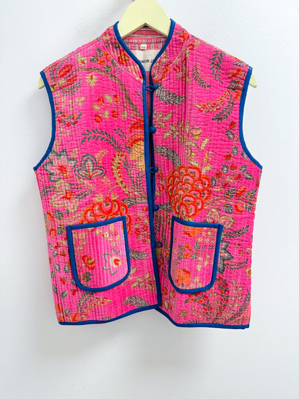 Daisy Velvet Vest