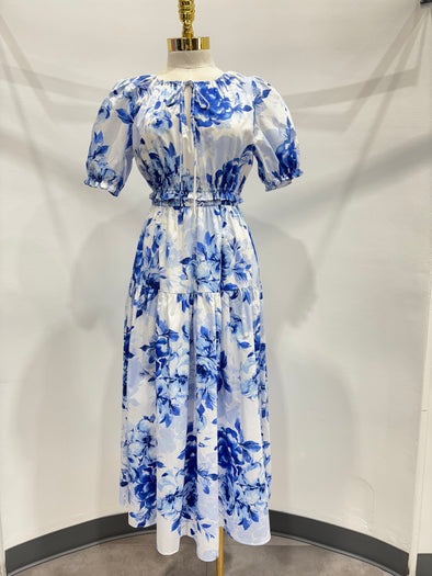 Sapphire Garden Dress