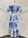 Sapphire Garden Dress