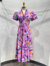 Lilac Dreamscape Maxi Dress