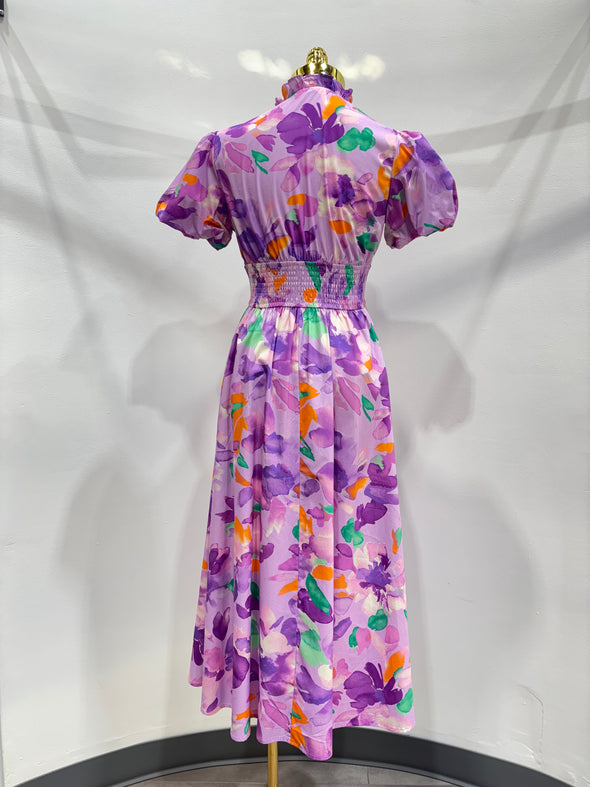 Lilac Dreamscape Maxi Dress