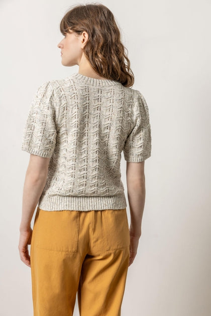 Marled Crewneck Sweater