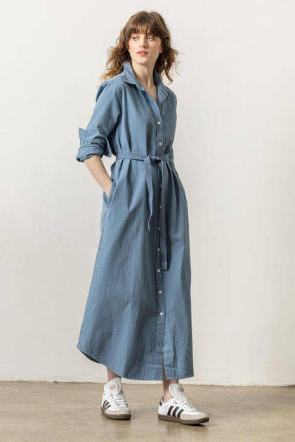 Maxi Shirt Dress