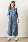 Maxi Shirt Dress