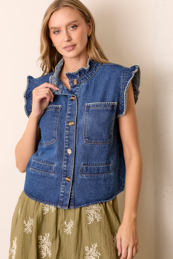 Kallie Denim Vest