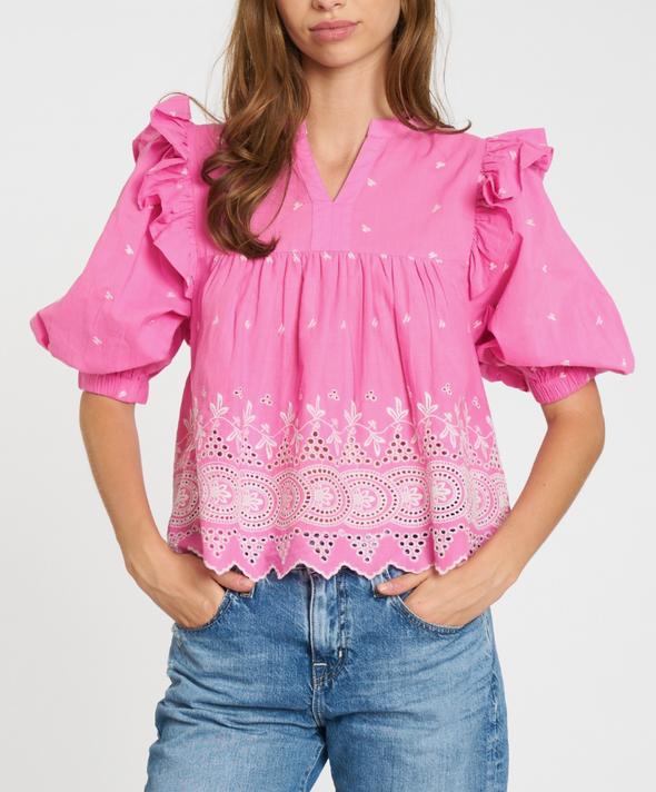 Janice Lace Top