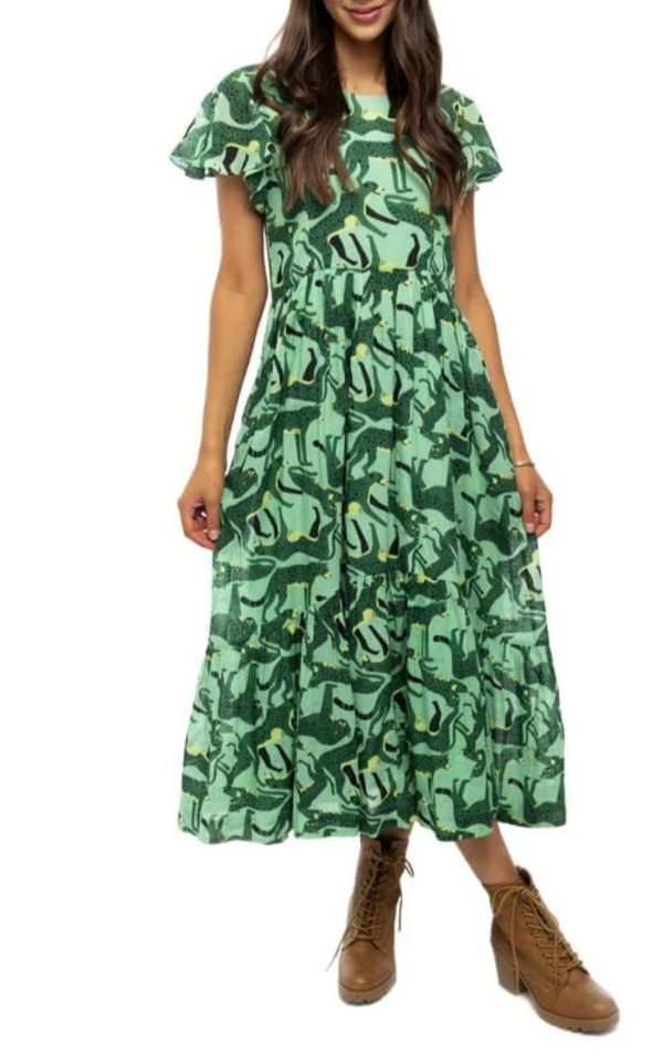 Easy Cheetah Dress