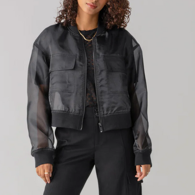 Skyline Organza Bomber