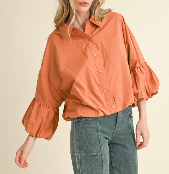 Elsa Puff Sleeve Top