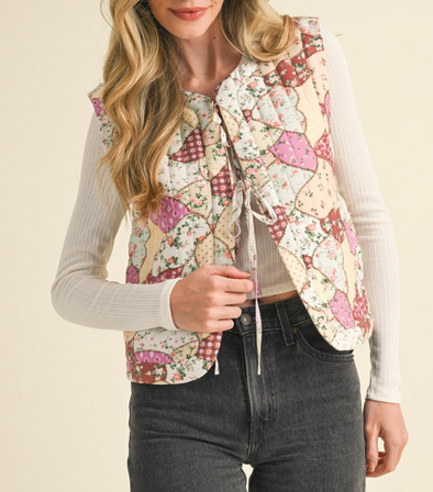 Sadie Patchwork Vest