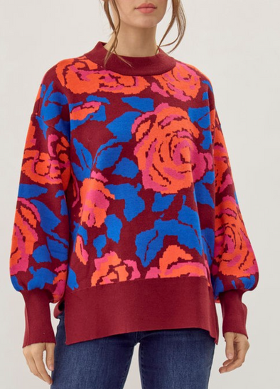 Madga Floral Sweater