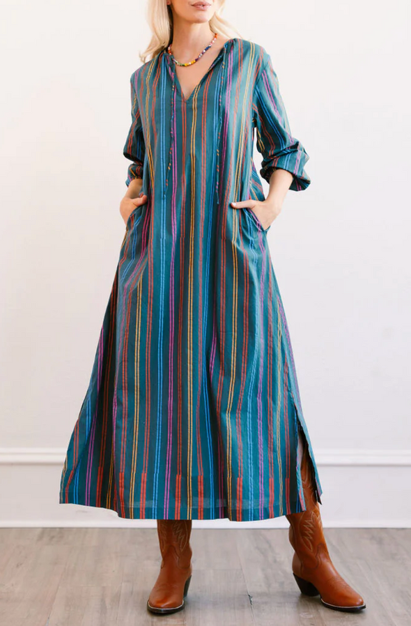 Puerto Stripe Sienna Dress