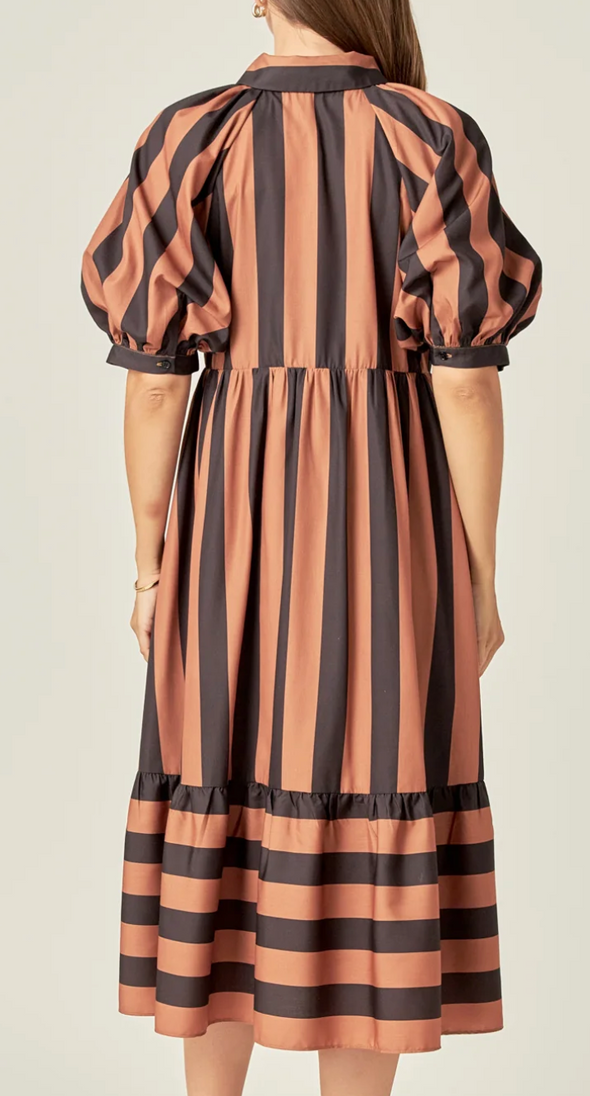 Bold Stripe Dress