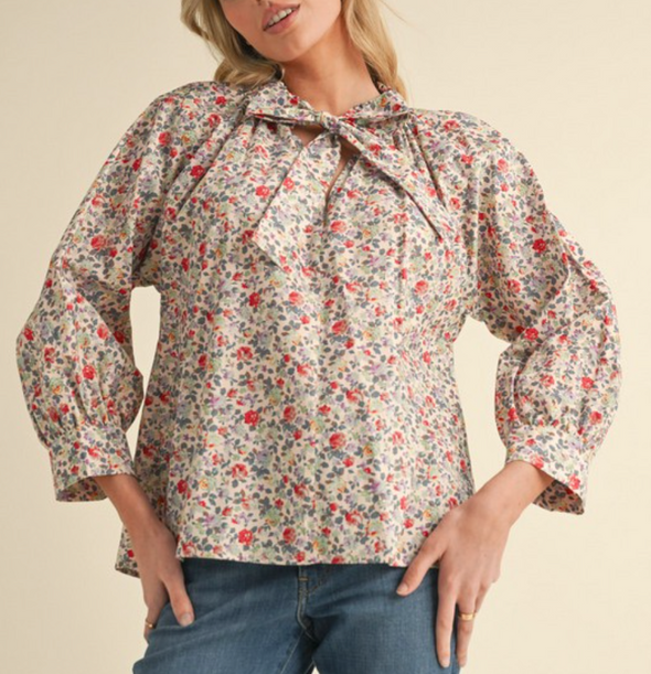 Natasha Floral Top