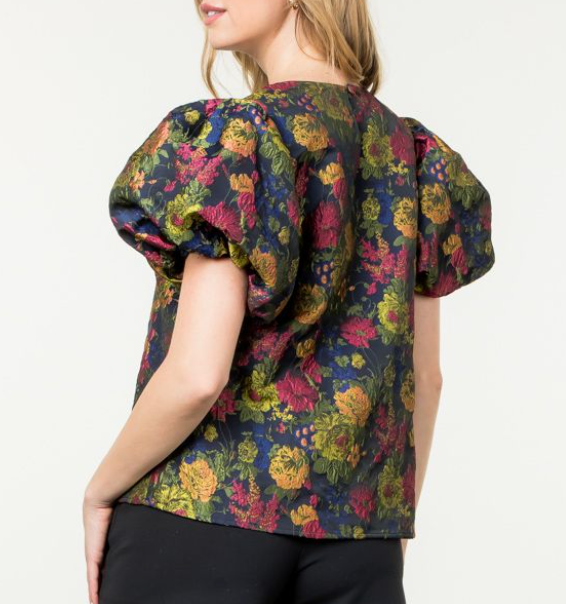 Raja Floral Top