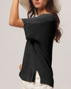 Siage Cap Sleeve Sweater