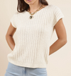 Jolie Cap Sleeve Sweater