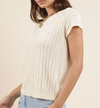 Jolie Cap Sleeve Sweater