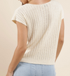 Jolie Cap Sleeve Sweater