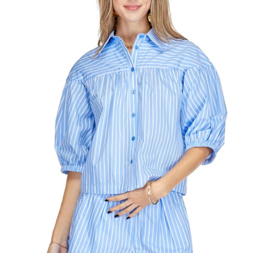 Saffie Stripe Top