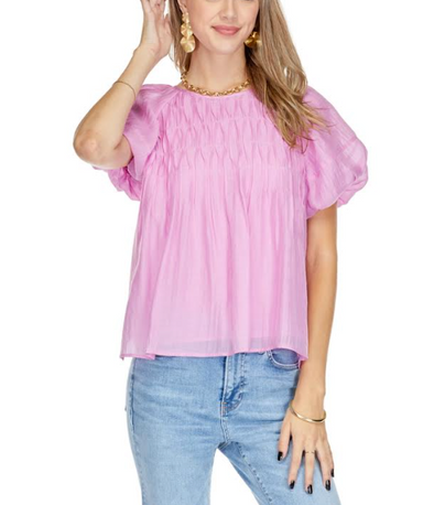Maui Pintucked Top