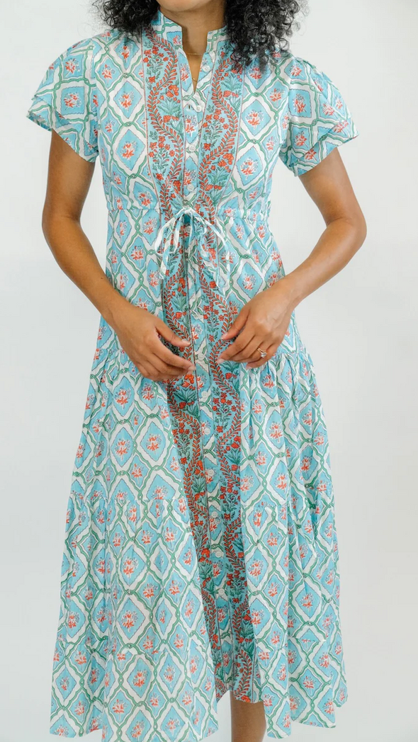 Magnolia Aqua Splash Dress