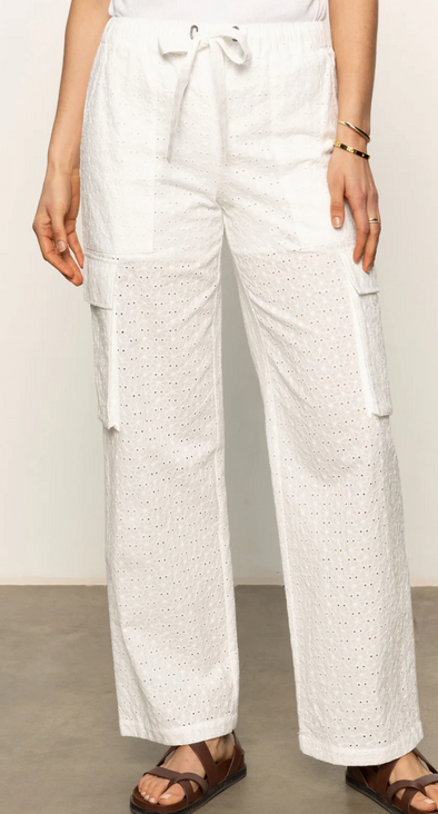 Free Time Eyelet Pants