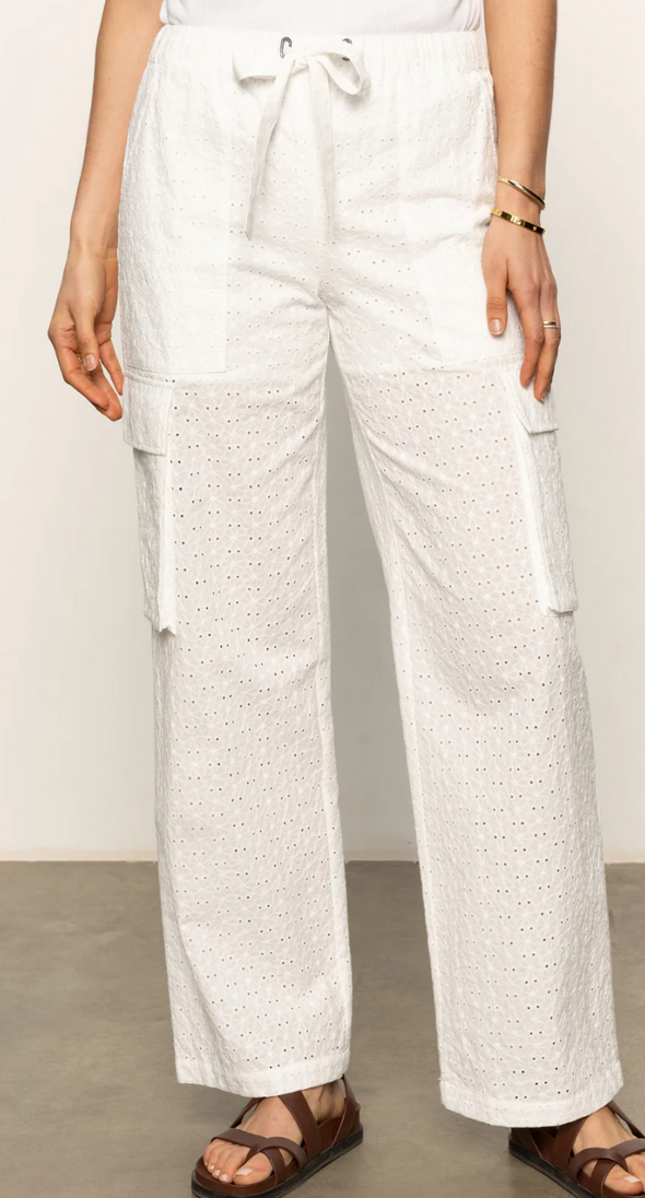 Free Time Eyelet Pants