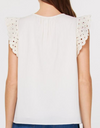 Mayfield Crochet Trim Top