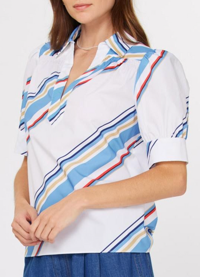 Cara Striped Top