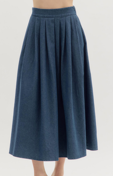 Shorelee Denim Skirt