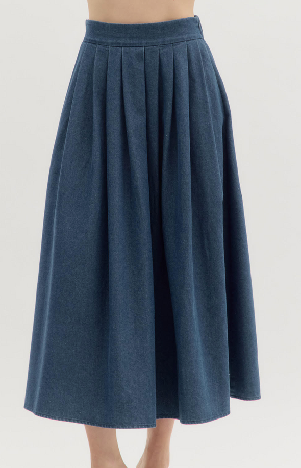 Shorelee Denim Skirt
