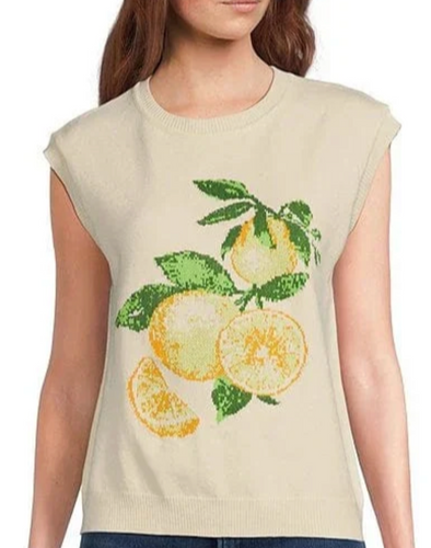 Lemon Drop Sweater Tank