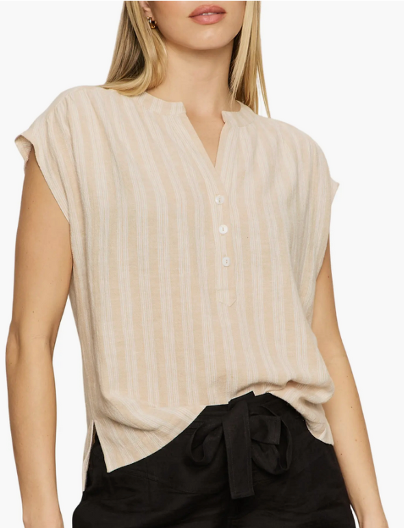 By The Bay Striped Top