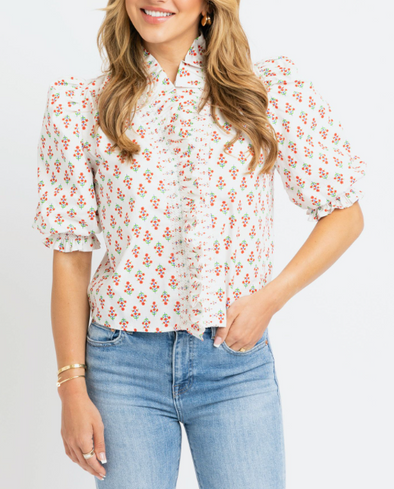 Desiry Floral Top