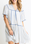 Hazel Contrast Trim Dress