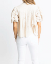 Eyelet Puff Sleeve Top