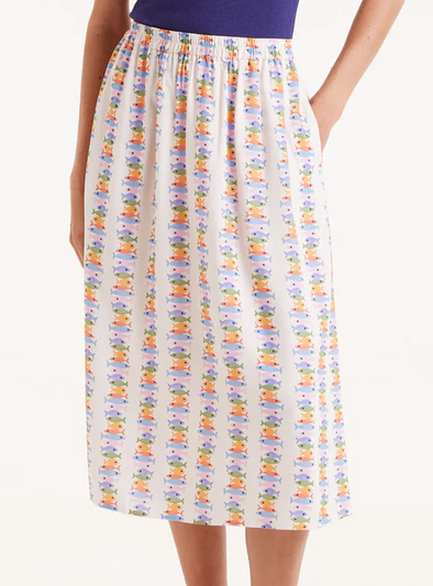 Fish Midi Skirt