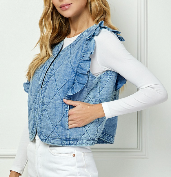 Nonnie Denim Vest