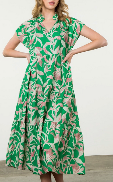 Fantasia Ruffle Dress