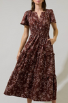 Gibson Floral Midi Dress