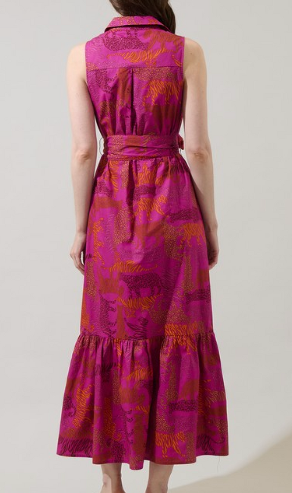 In the Jungle Sleeveless Dress