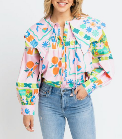Cameran Floral Blouse