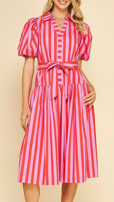 Presley Striped Dress